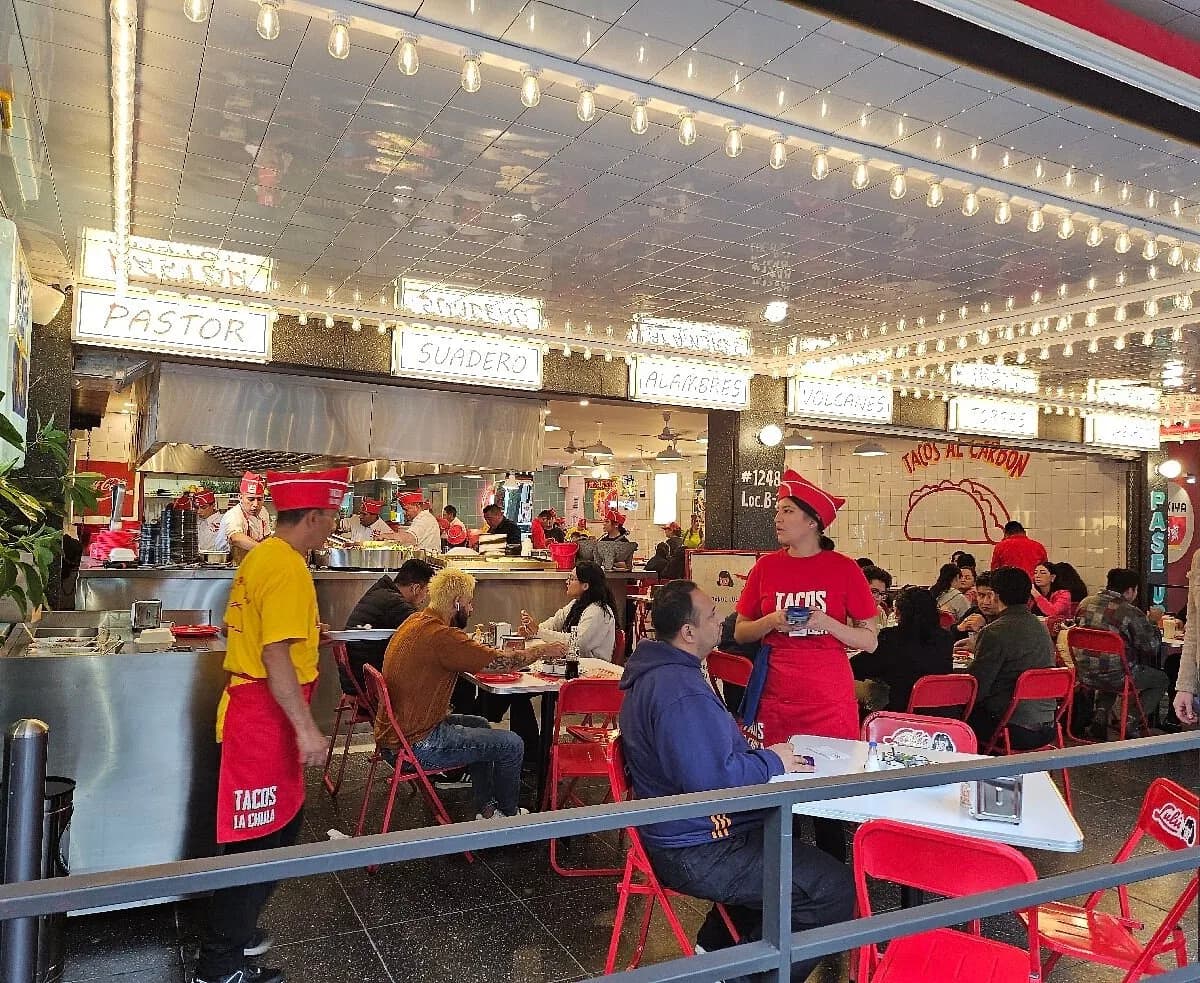 Ambiente de Tacos La Chula